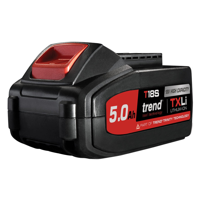 Trend Tools T18S/BA5A T18S 18V 5Ah Txli Battery - Uk & Irl Sale Only