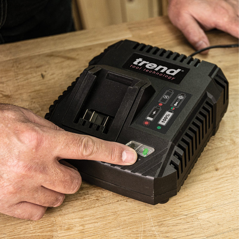Trend Tools T18S/CH6A T18S Fast Charger (240V) - Uk & Irl Sale Only
