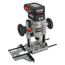 Trend Tools T18S/R14P2 Cordless ?Ó Dual-Base Trim & Plunge Router (2X 4Ah) 18V Uk& Ireland Only