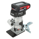 Trend Tools T18S/R14P2 Cordless ?Ó Dual-Base Trim & Plunge Router (2X 4Ah) 18V Uk& Ireland Only