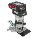 Trend Tools T18S/R14P2 Cordless ?Ó Dual-Base Trim & Plunge Router (2X 4Ah) 18V Uk& Ireland Only