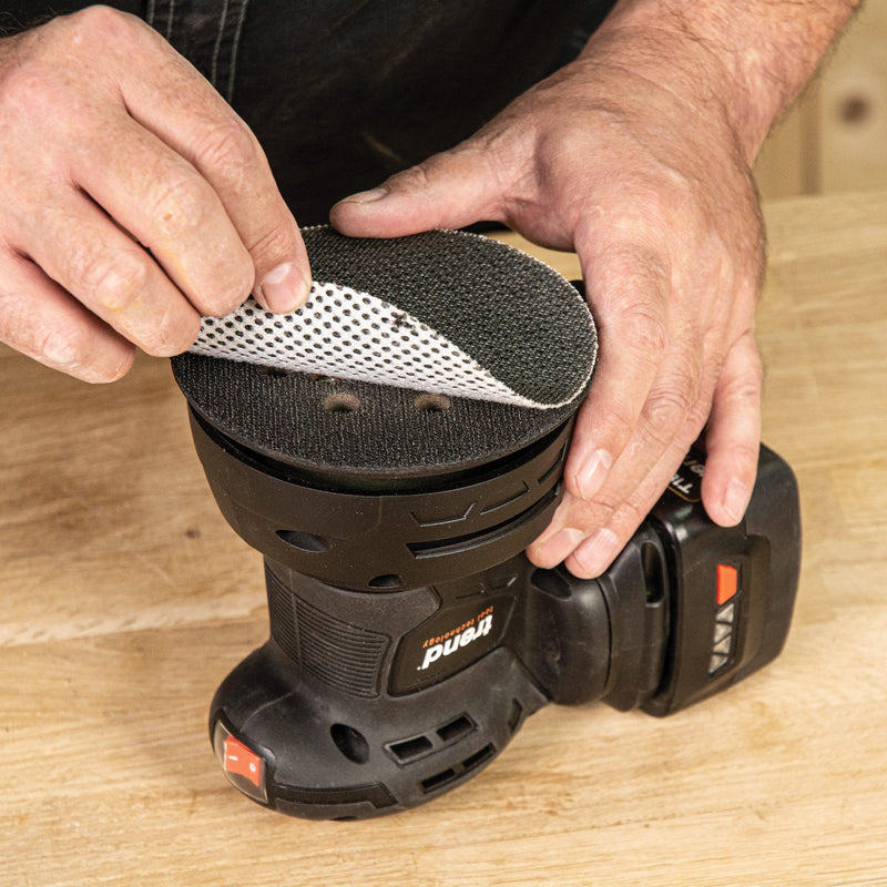 Trend Tools T18S/ROS125B T18S 18V 125Mm Random Orbital Sander (Bare Tool) - Uk & Irl Sale Only
