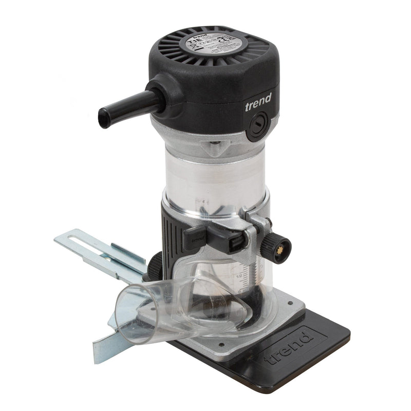 Trend Tools T1EPS 710W ?Ó Dual-Base Trim & Plunge Router 240V Uk & Ireland Only