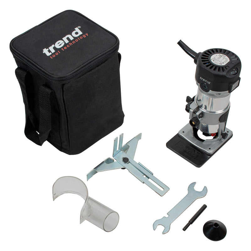 Trend Tools T1ETS 710W ?Ó Trim Router 240V Uk & Ireland Only