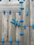 OX Tools OX-P161812 Pro Tile Level System Wedge & Spacer - Set with 100 wedges and 100 2x13mm spacers + Plier