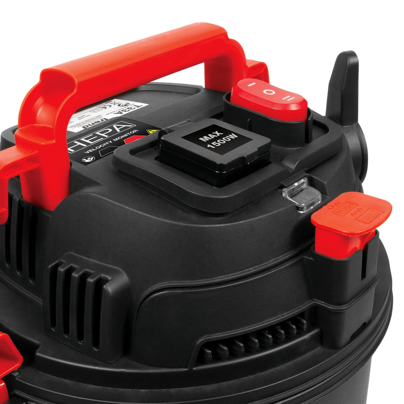 Trend Tools T33A/EURO 1200W Wet & Dry M-Class Dust Extractor 230V Eu