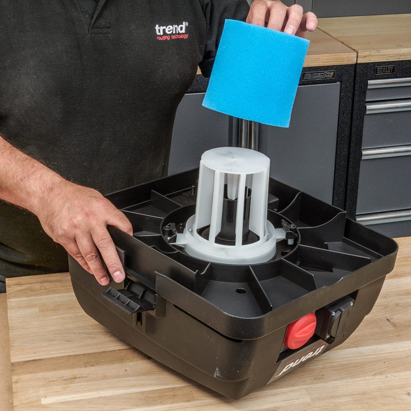 Trend Tools T35AL 800W Wet & Dry M-Class Dust Extractor 110V 16A Uk & Ireland Only