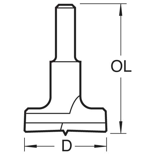Trend Tools T420/35X8MMTC Hinge Sinking 35Mm Diameter