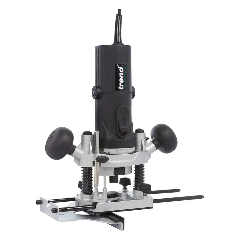 Trend Tools T4EK 850W 1/4" Variable Speed Plunge Router 240V Uk & Ireland Only