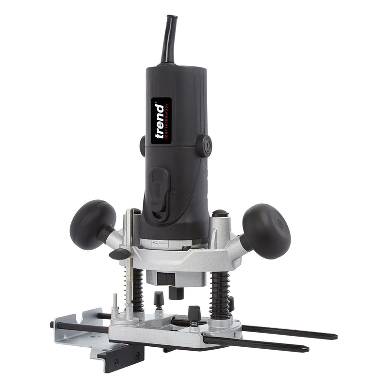 Trend Tools T4EK 850W 1/4" Variable Speed Plunge Router 240V Uk & Ireland Only