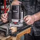 Trend Tools T5EB/MK2 1000W 1/4 Inch Variable Speed Plunge Router 240V Uk & Ireland Only