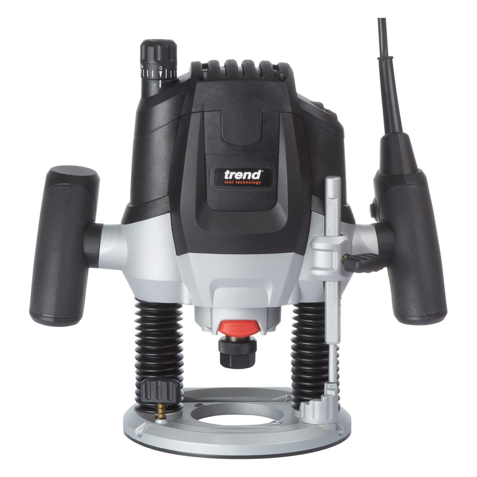 Trend Tools T7EK/EURO 2100W 12Mm Variable Speed Plunge Router 230V Eu