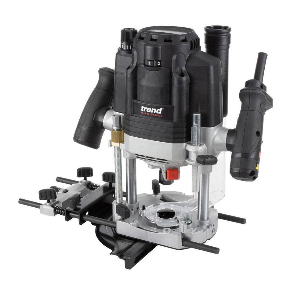 Trend Tools T8EK 2200W 1/2" Dual-Mode Plunge Router 240V Uk& Ireland Only