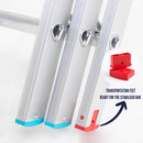 TB Davies 2440360 TASKMASTER Aluminium Professional Extension Ladder