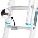 TB Davies 2440360 TASKMASTER Aluminium Professional Extension Ladder