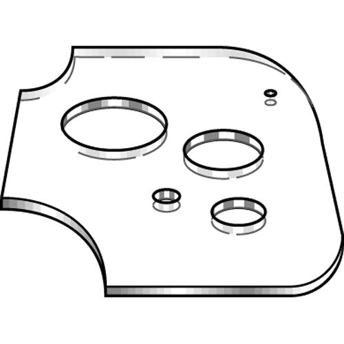 Trend Tools TEMP/COR/A Template Corner Hole