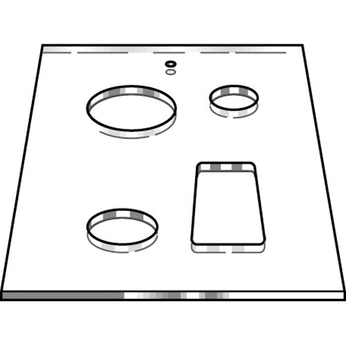Trend Tools TEMP/CTI/A Template Cable Tidy Insert