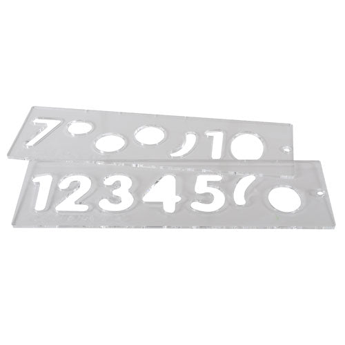 Trend Tools TEMP/NUC/57 Template Set Number 57Mm Uppercase