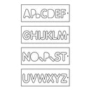 Trend Tools TEMP/LUC/57 Template Set Letters 57Mm Uppercase