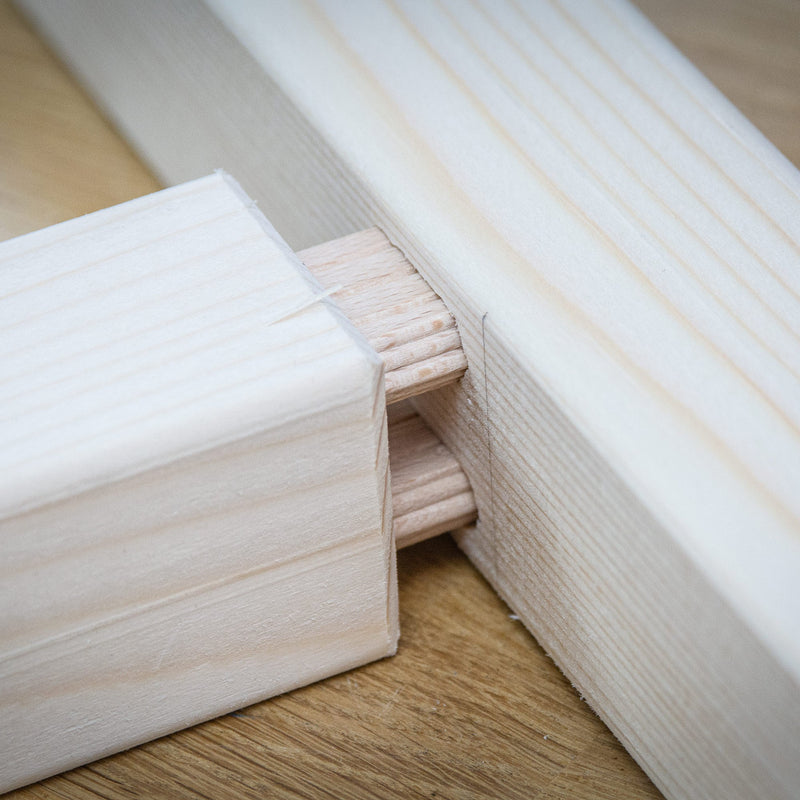 Trend Tools TEN/6X40/100 6 X 40Mm Beechwood Loose Tenons, 100 Pack