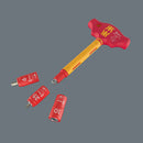 Wera 05005121001 410 i VDE A RA VDE-insulated T-handle with ratchet functionality for 1/4" sockets