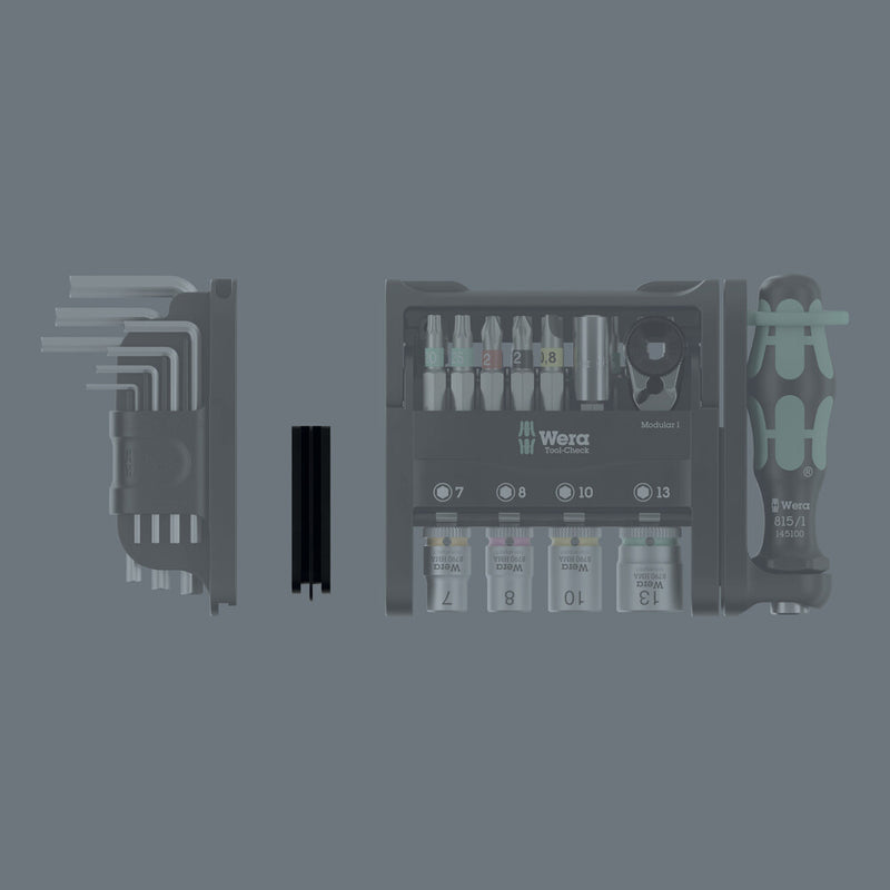 Wera 05049020001 Tool-Check Modular Set 1, 29pc