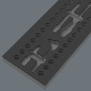 Wera 05137316001 9827 Foam insert 8007 A VDE Zyklop VDE ratchet set 1, 1/4", without tools, 172 x 30 x 392 mm