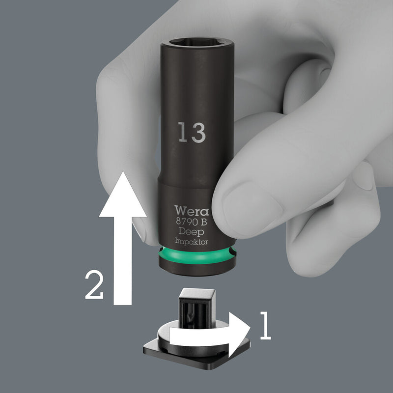 Wera 05005580001 8790 B Impaktor Deep Set 1, 14pc