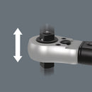 Wera 05075695001 Click-Torque Lock C 3 R/L Torque wrench, adjustable, Torque function, square head insert (1/2"), clockwise/counterclockwise torque operation, 40-200 Nm
