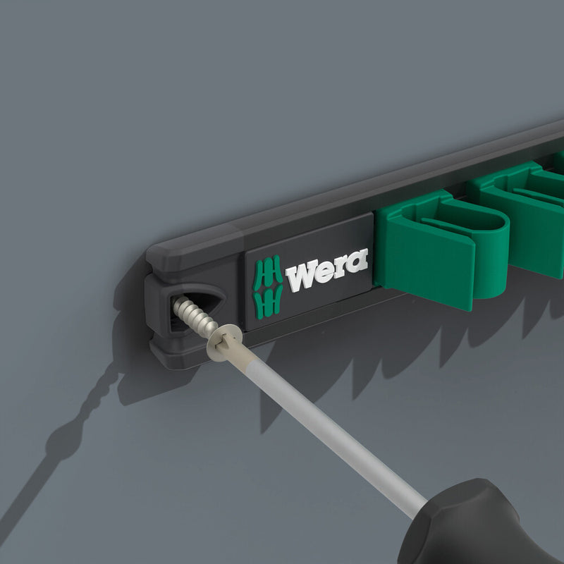 Wera 05020235001 9642 Magnetic rail 6003 Joker Imperial 1 Ring spanner set, 8 pieces