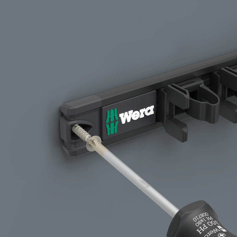 Wera 05051012001 9650 Magnetic rail Kraftform screwdriver set, 9 pieces