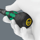 Wera 05007901001 1834 Kraftform Ball-Grip Slotted screwdriverworkshop blade, 1 x 6 x 150 mm