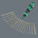 Wera 05051530001 Kraftform Kompakt 60 RA-R 1, 17pc