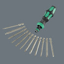 Wera 05051494001 838 RA-R L Bitholding screwdriver with ratchet functionality, 1/4"