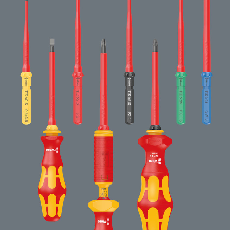 Wera 05006550001 Kraftform Kompakt VDE 60 i Take it easy SB, 0.4 x 2.5 x 157 mm