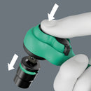 Wera 05005600001 8010 A Zyklop Comfort ratchet, with reversing lever, with 1/4" drive, 1/4" x 144 mm