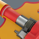Wera 05005122001 410 i VDE B RA VDE-insulated T-handle with ratchet functionality for 3/8" sockets