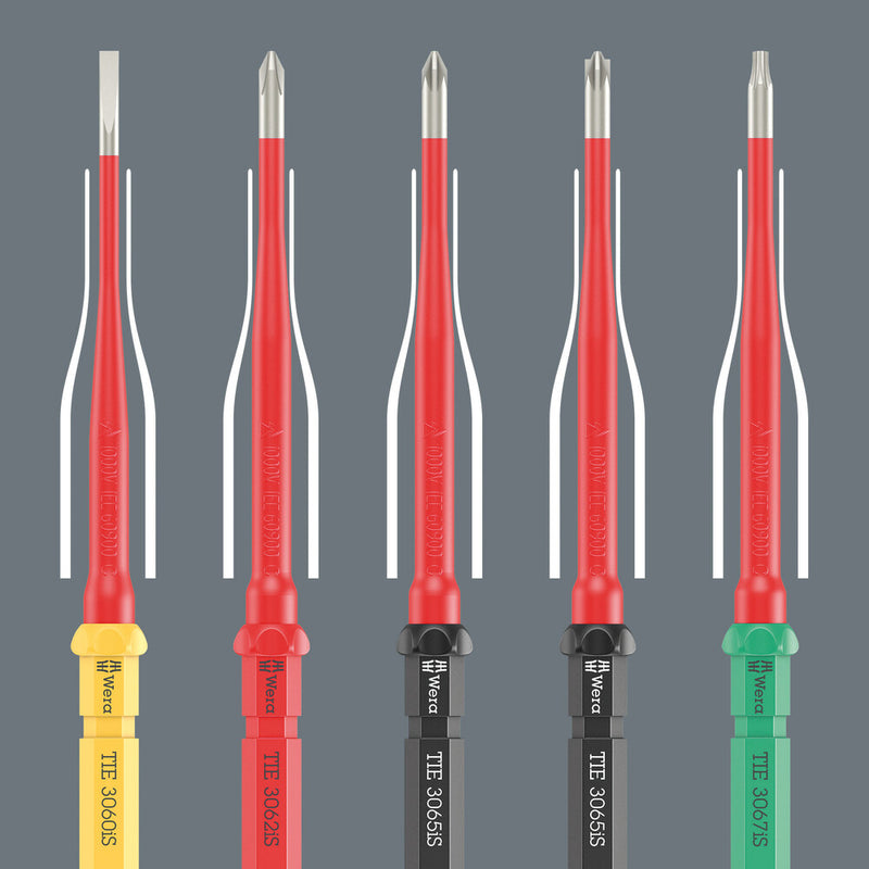 Wera 05006591001 Kraftform Kompakt VDE 3067 iS TORXÂ¨ Take it easy SB, stainless steel, TX 20 x 157 mm