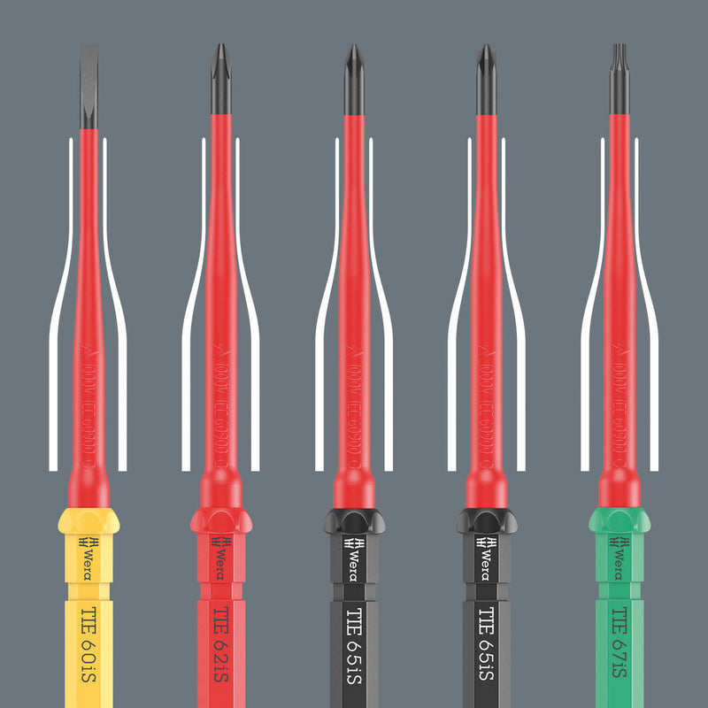 Wera 05006508001 Kraftform Kompakt VDE 60 iS Take it easy, 1 x 5.5 x 157 mm
