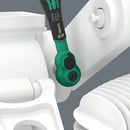 Wera 05004022001 8100 SA 13 Zyklop Comfort ratchet set, reversing lever, 1/4" drive, metric, 15 pieces