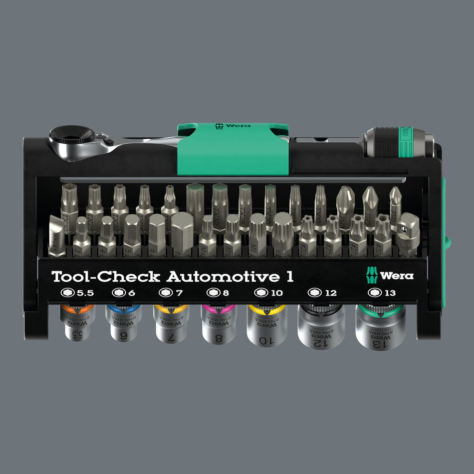 Wera 05049065001 Tool-Check Automotive 1, 38pc