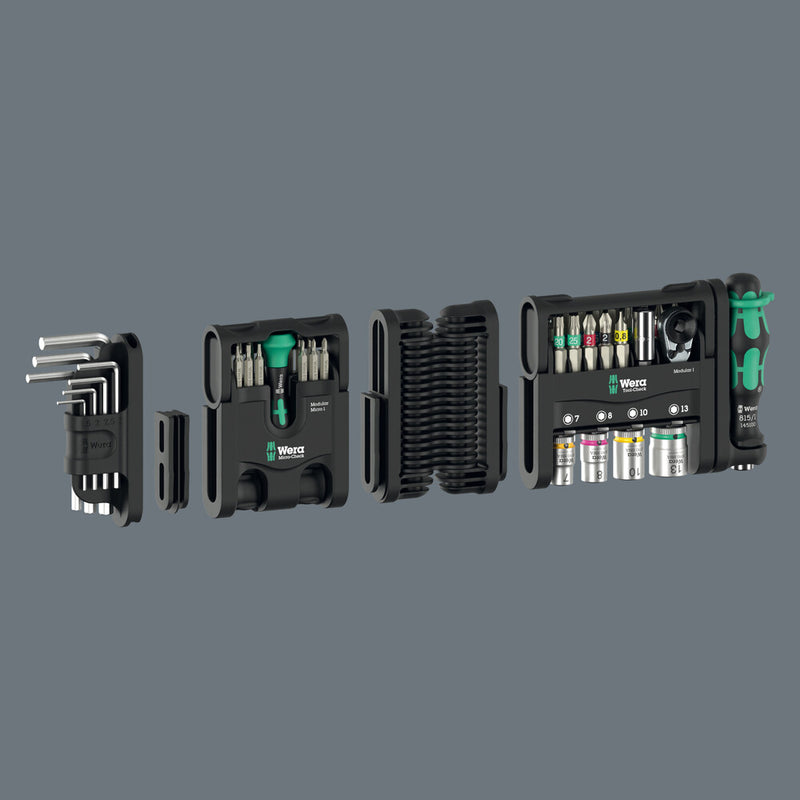 Wera 05049025001 Tool-Check Modular Set Imperial 1, 29pc