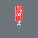 Wera 05005921001 8767 A VDE HF TORX® Zyklop Bit socket, insulated, with 1/4" drive, with holding function, TX 15 x 36 mm