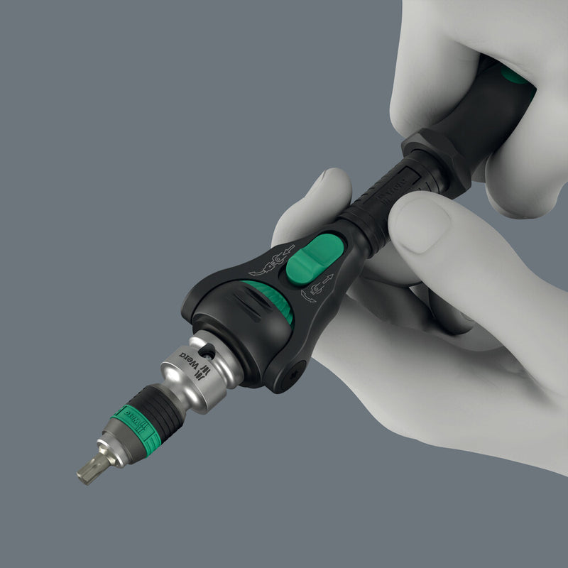 Wera 05135880001 8000 A Black Edition Zyklop Speed Ratchet with 1/4" drive