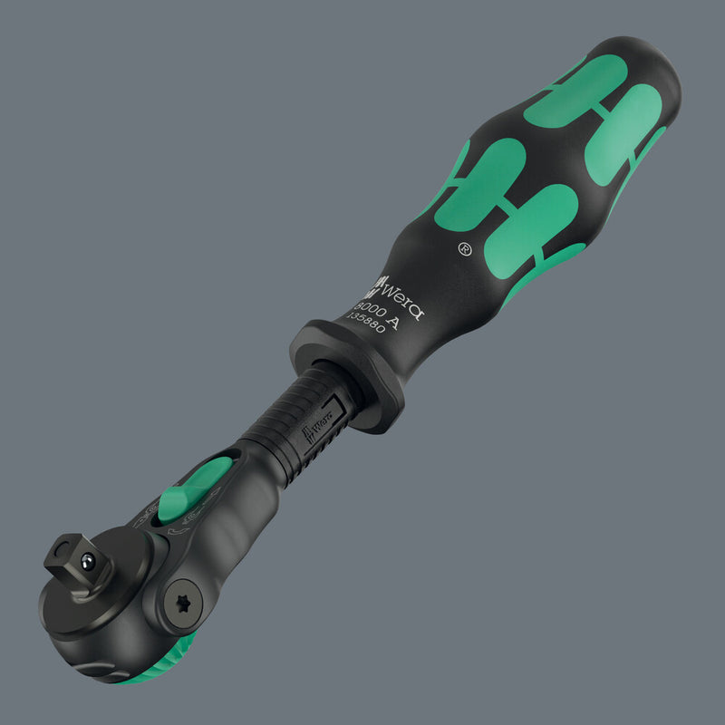 Wera 05135880001 8000 A Black Edition Zyklop Speed Ratchet with 1/4" drive