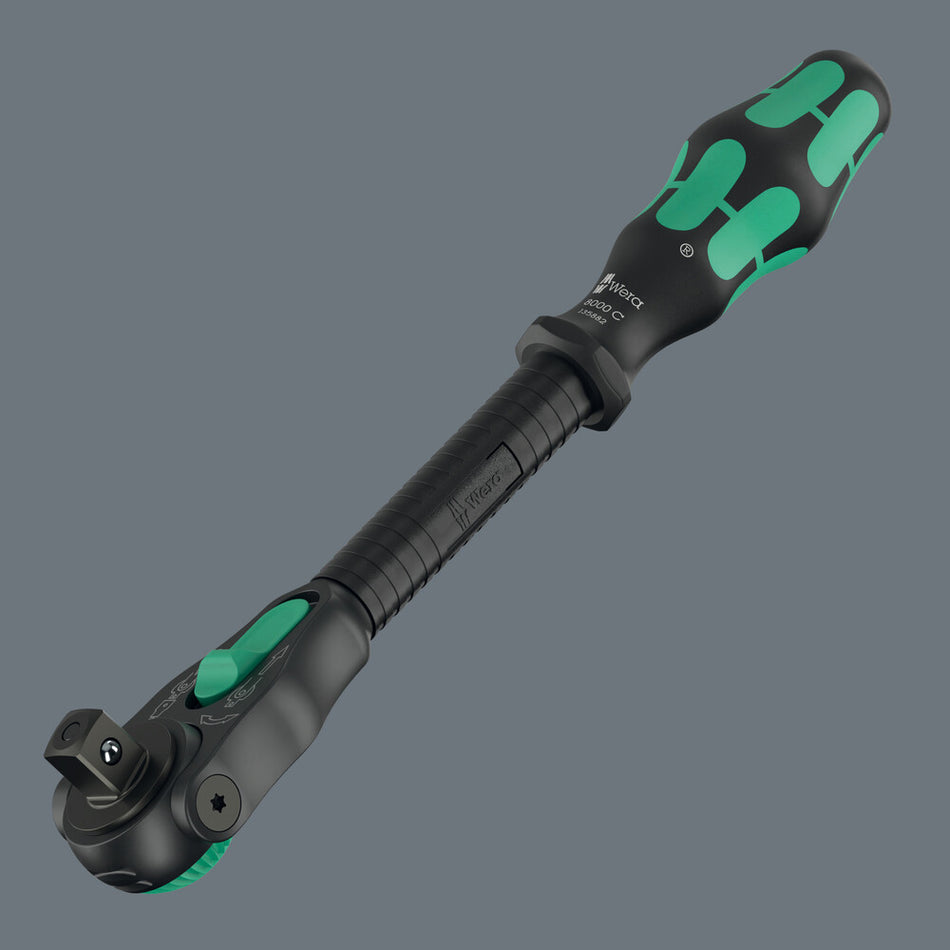 Wera 05135882001 8000 C Black Edition Zyklop Speed Ratchet with 1/2" drive