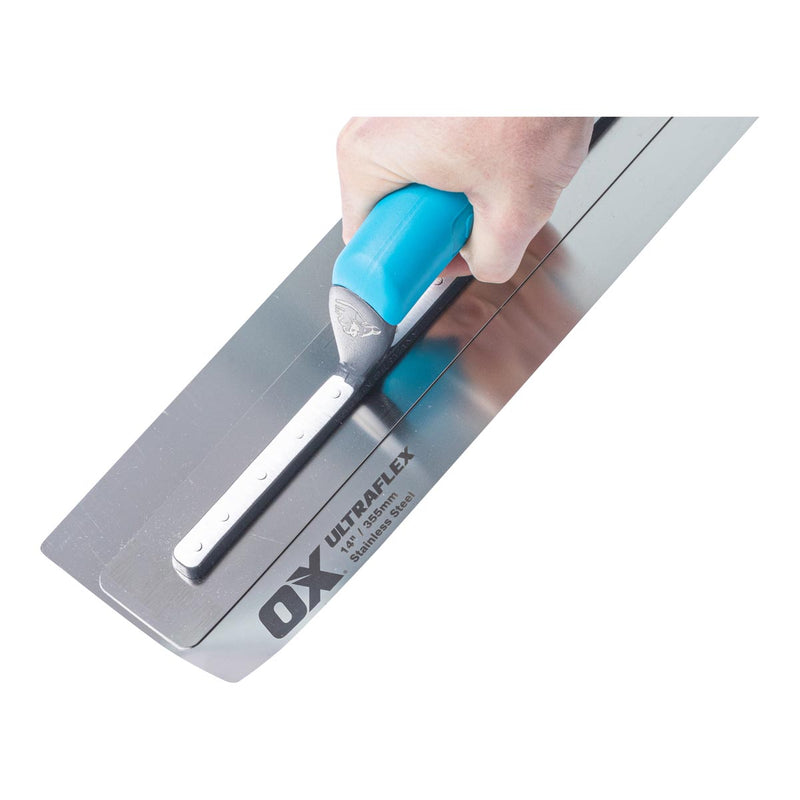 OX Tools OX-P530114 Pro UltraFlex Finishing Trowel 14in / 355 x 110 mm