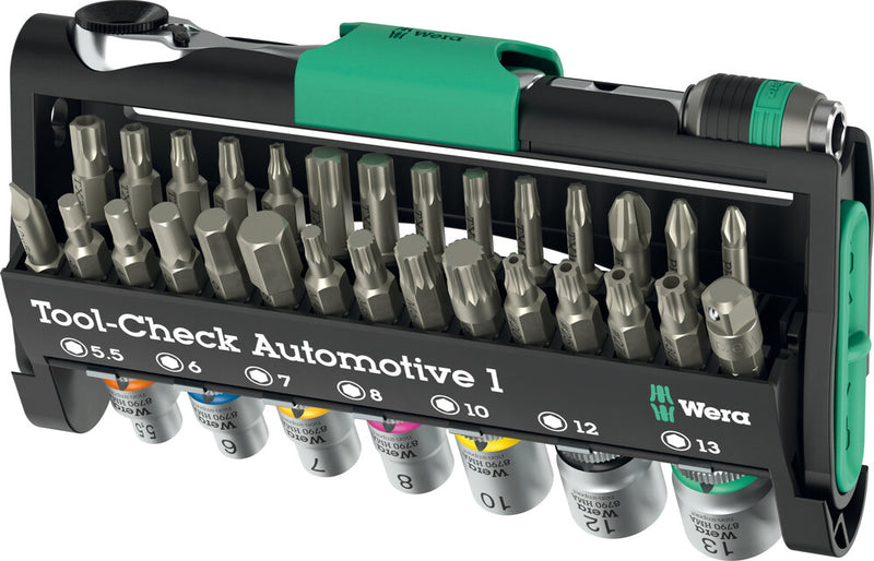 Wera 05049065001 Tool-Check Automotive 1, 38pc