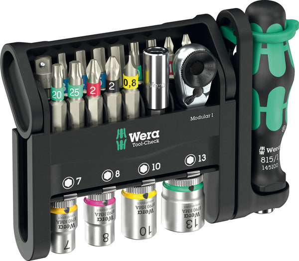 Wera 05049000001 Tool-Check Modular 1, 21pc