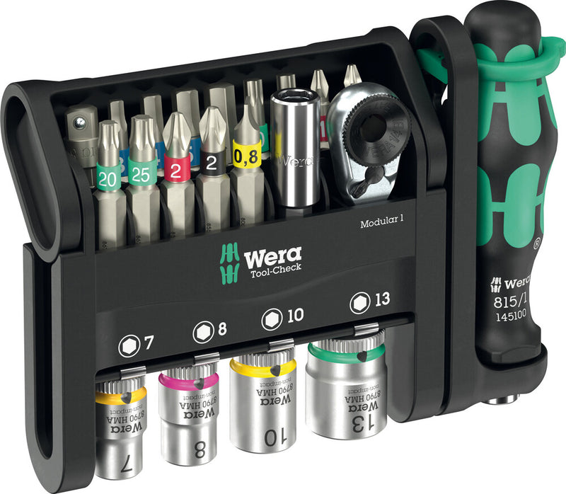 Wera 05049000001 Tool-Check Modular 1, 21pc